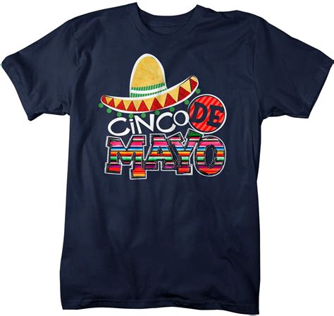Mens Cinco De Mayo T Shirt Mexico Shirts Mexican Sombrero Etsy Mexico Shirts Custom Shirts