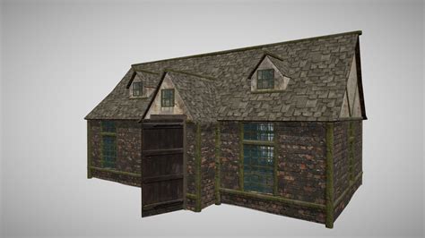 Medieval Farm House Download Free 3d Model By Greyjnr 5ab93d1