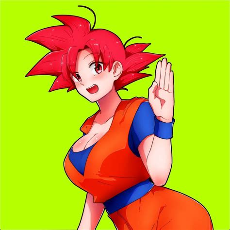 Goku X Saiyajinas El Harem Female Goku Anime Dragon Ball Super Dragon Ball Super Goku