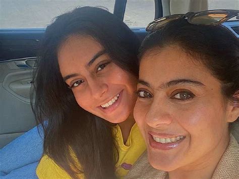 In Pics Kajol Shares Lovely Sunkissed Selfies With Daughter Nysa
