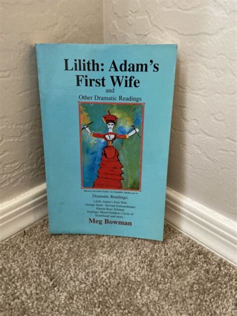 Lilith Adams First Wife And Other Dramatic Readings Occult Dark Mother