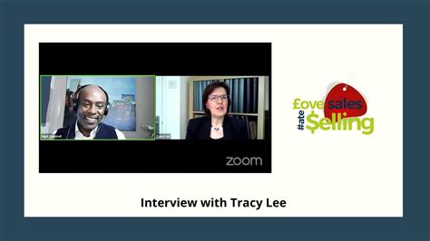Interview Tracy Lee Youtube