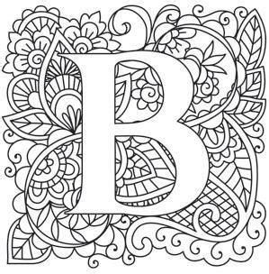 letter design coloring pages richard mcnarys coloring pages