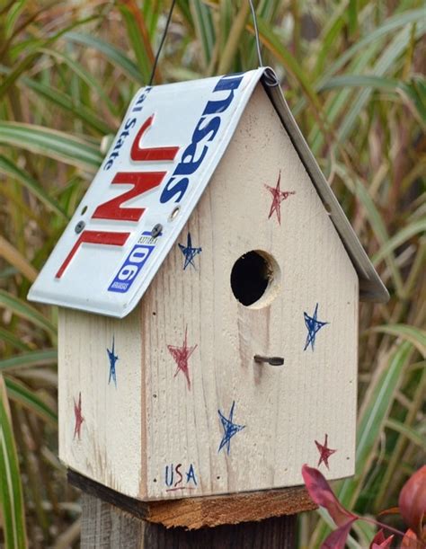 Items Similar To Birdhouse Patriotic House On Etsy