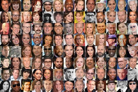 Every Celebrity In The World F