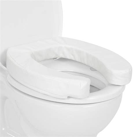 Buy Vive Toilet Seat Cushion 2 Inch Raised Soft Padded Cover For