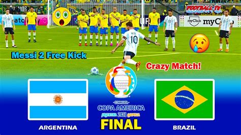 — watch on the fubo sports. Argentina vs Brazil - Copa America 2021 Final - Full Match eFootball PES 2021 - LIVE GENERAL NEWS