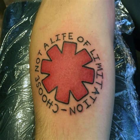 70 Red Hot Chili Peppers Tattoo Ideas For Men Music Band Designs