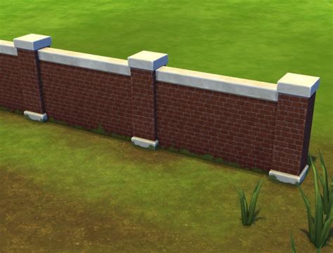 Mod The Sims Liberated Fences 4 By Plasticbox • Sims 4 Downloads