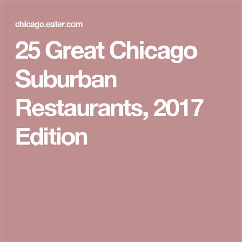 25 Great Chicago Suburban Restaurants 2017 Edition Breakfast