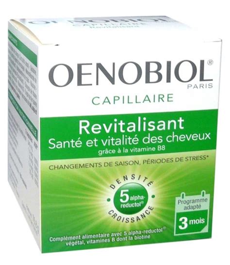 Oenobiol Capillaire Revitalisant 180 Gelules Compléments Alimentaires