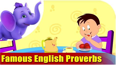 Proverbs are often metaphorical and use formulaic language. Famous English Proverbs - YouTube