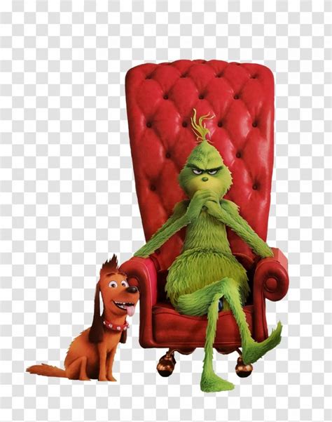 Mr Grinch Chair Character Christmas Day Transparent Png