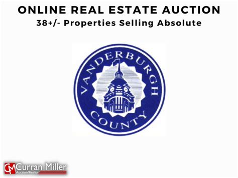 Absolute Auction 38 Properties Evansville Vanderburgh County In