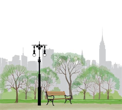 Royalty Free Central Park Clip Art Vector Images And Illustrations Istock