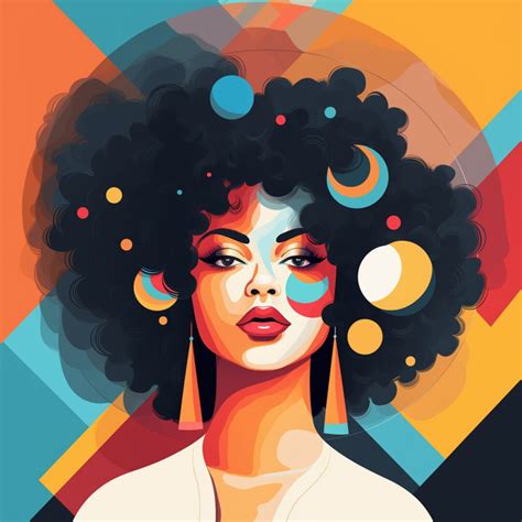 Black Woman Art Black Girl Wall Art Afrolatina Art Digital Etsy