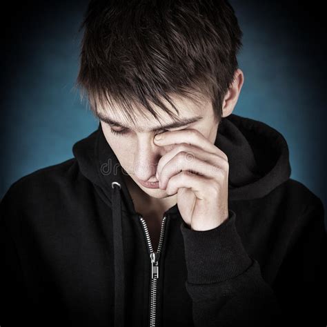 Sad Young Man Stock Image Image Of Person Despondent 84184185
