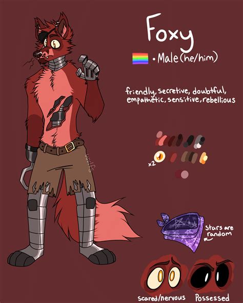Foxy Reference By Askfnafentertainment On Deviantart