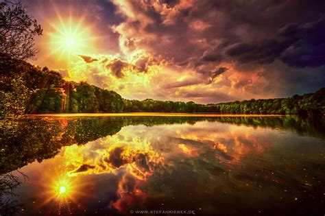 Clouds Over The Lake On Behance