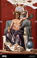Jupiter or Jove, King of the Gods in mythology and venerated in ancient ...
