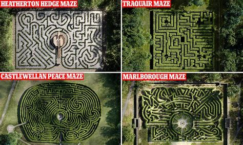 Can You Crack The Uks Most Mind Boggling Mazes Without Even Stepping Foot In Them Daily Mail