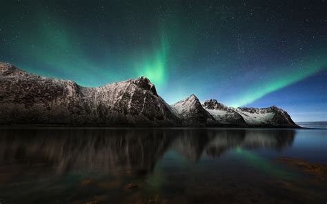 Aurora Borealis Northern Lights Iceland Wallpapers Hd