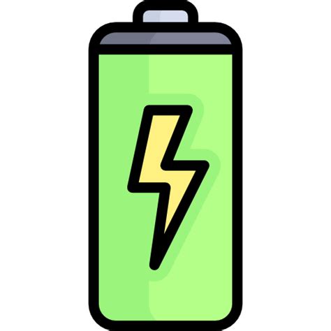 Battery Free Technology Icons