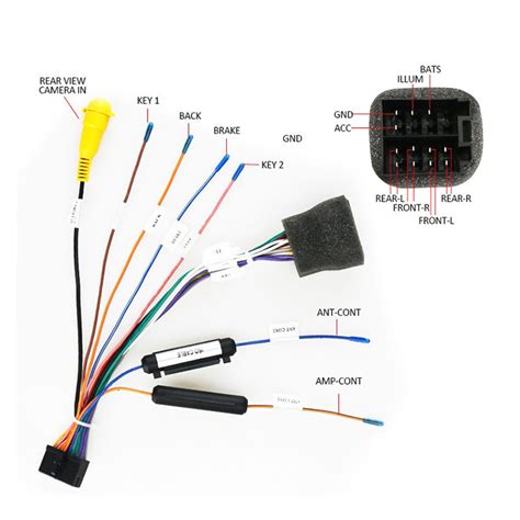 Car Stereo Wiring Harness