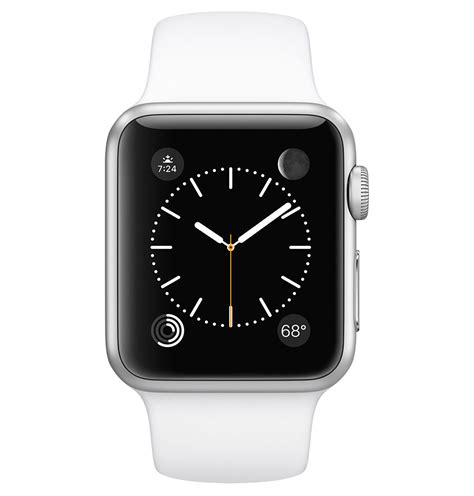 You won't miss a call, text, or notification, even if you don't have your iphone. Apple Watch Gen 1 Sport 38mm Silver Aluminum - White Sport ...