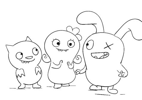 Personagens De Ugly Dolls Coloring Pages Uglydolls Coloring Pages