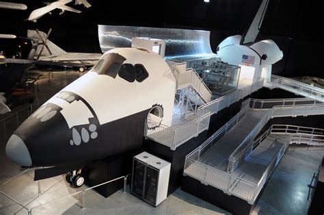 Full Size Space Shuttle Exhibit Launching At Air Force