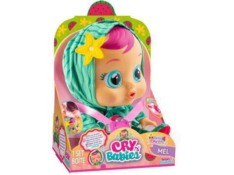 Boneca Fruta Cry Babies Tutti Frutti Mel Melancia Shopping Smiles