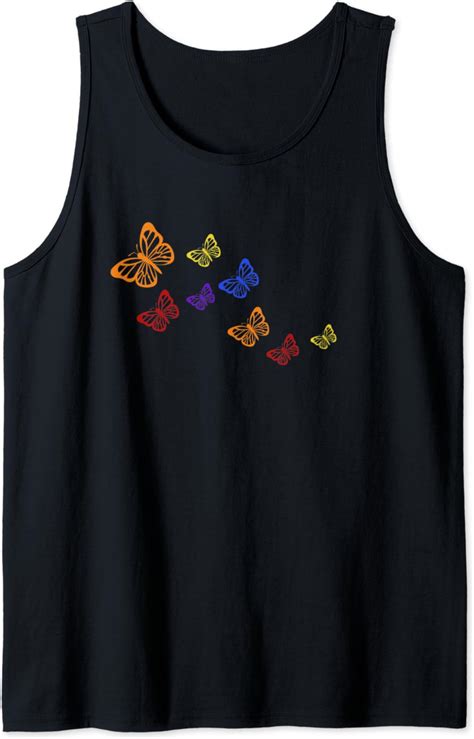 Flying Butterfly Tank Top Clothing Shoes And Jewelry