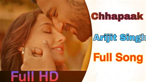 Chhapak Title Track Full Song Arijit Singh Deepika Padukon