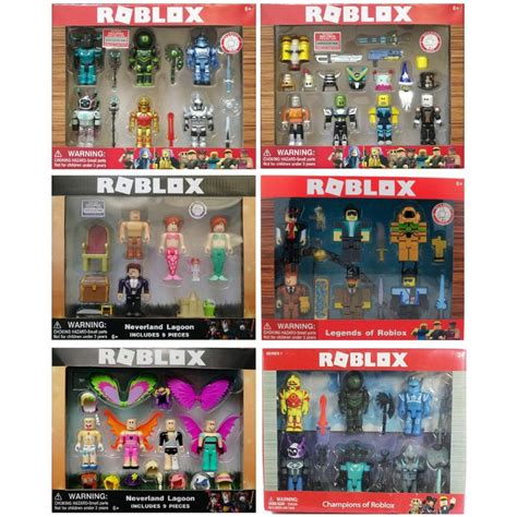 Roblox Action Legends 6 Champions Toys Of Roblox Figure Pack