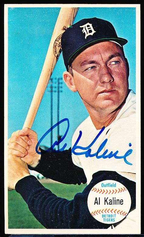 Check spelling or type a new query. Lot Detail - 1964 Topps Giants Bsbl. #12 Al Kaline, Tigers- Autographed by Kaline