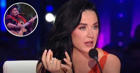 Katy Perry Broke Down Live On American Idol Finale During Fan