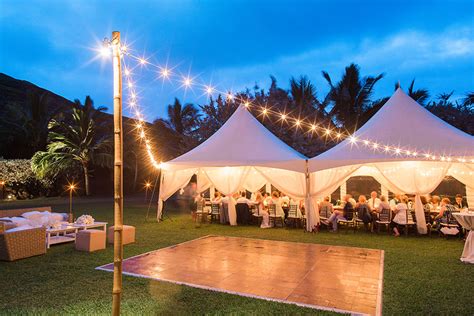 Install / uninstall of dance floor by nolan's included in pricing. Lee's Rentals Kauai: A Kauai Tent Rental and Party Supply Company