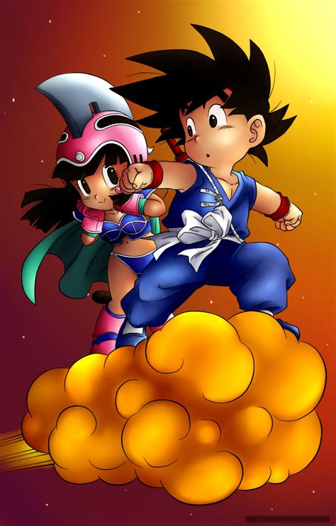 Goku And Chichi By Amylou2107 On Deviantart 2017 Goku Chichi
