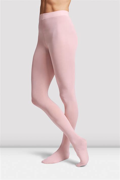 Girls Footed Tights Light Pink Bloch Uk