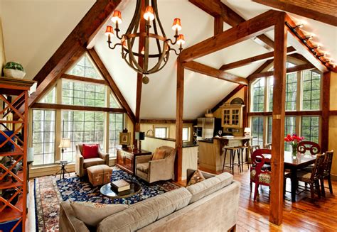 Large, open spaces require more engineering than a standard home because of the use of heavy duty beams used to carry the weight of the floors despite these negatives, open floor plans create a look and feel that many families prefer. Bennington Carriage House Floor Plans - Yankee Barn Homes