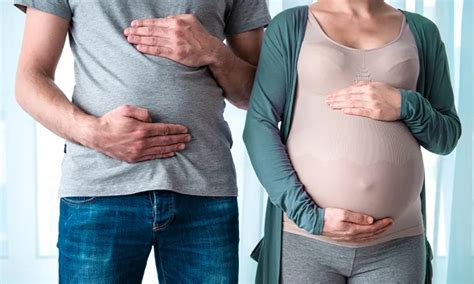 couvade syndrome all about men s pregnancy symptoms pampers
