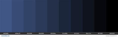 Shades Xkcd Color Dusky Blue 475f94 Hex Colors Palette Colorswall