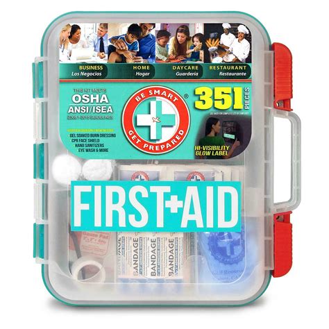 351 Piece Emergency First Aid Kit Home Workplace Survival