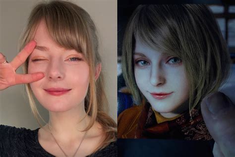 ella freya is the model and face behind ashley graham in the upcoming resident evil 4 remake