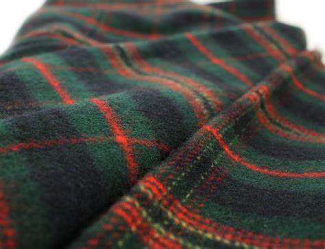 Tartan Blanket 52 X 70 100 Wool Irish Made Ebay