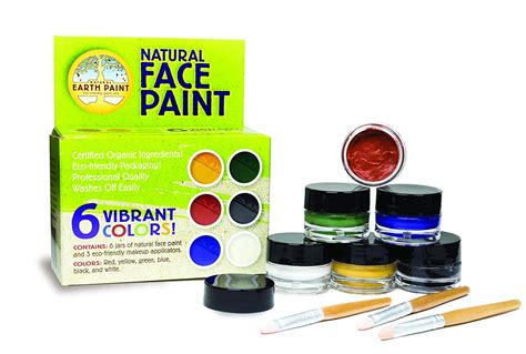 Non Toxic Art Supplies For Kids Natural Earth Paint Natural Face