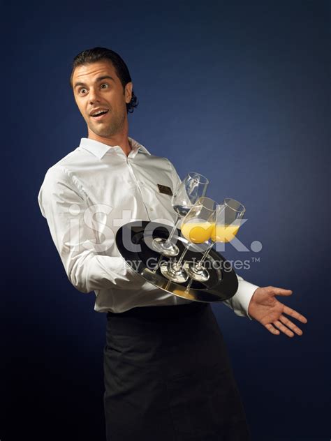 Waiter Stock Photo Royalty Free Freeimages