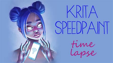 Light Study Speed Painting In Krita Youtube