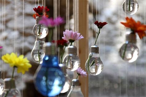 Bright Idea Get Crafty With Repurposed Light Bulbs Recycled Light